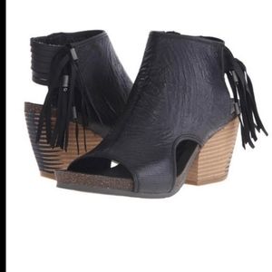 OTBT Free Spirit Peep Toe Booties